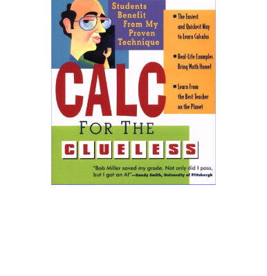 خرید و دانلود نسخه کامل کتاب Bob Miller’s CALC for the Cluless: CALC II