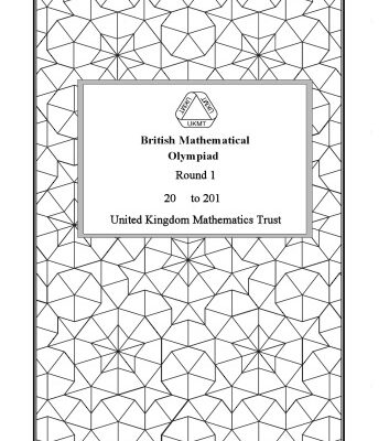خرید و دانلود نسخه کامل کتاب British Mathematical Olympiad Round 1 2011-2014