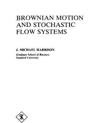 خرید و دانلود نسخه کامل کتاب Brownian Motion and Stochastic Flow Systems