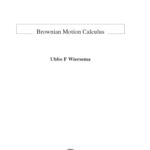خرید و دانلود نسخه کامل کتاب Brownian Motion Calculus