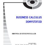 خرید و دانلود نسخه کامل کتاب Business Calculus Demystified
