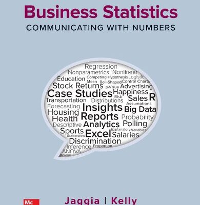 خرید و دانلود نسخه کامل کتاب Business Statistics: Communicating with Numbers, 4th Edition
