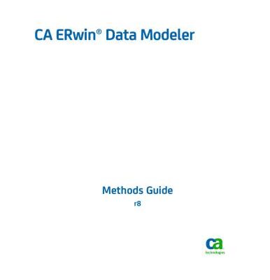 خرید و دانلود نسخه کامل کتاب CA ERwin Data Modeler. Methods Guide r8