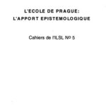 خرید و دانلود نسخه کامل کتاب Cahiers de l’ ILSL n° 5 : L’Ecole de Prague : l’apport épistémologique