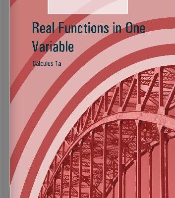 خرید و دانلود نسخه کامل کتاب Calculus 1a, Real Functions in One Variable