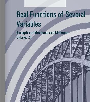 خرید و دانلود نسخه کامل کتاب Calculus 2b, Real Functions in Several Variables