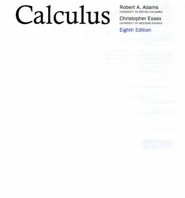 خرید و دانلود نسخه کامل کتاب Calculus A Complete Course