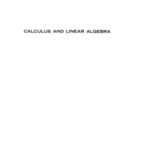 خرید و دانلود نسخه کامل کتاب Calculus and Linear Algebra. Volume 2: Vector Spaces, Many-Variable Calculus, and Differential Equations