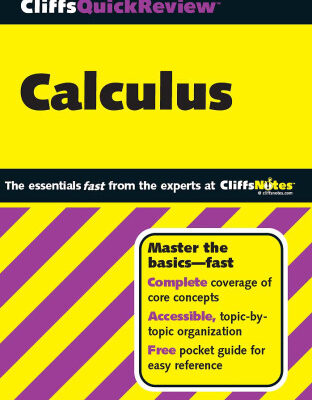 خرید و دانلود نسخه کامل کتاب Calculus (Cliffs Quick Review)