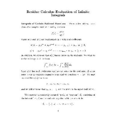 خرید و دانلود نسخه کامل کتاب Calculus Evaluation of Infinite Integrals