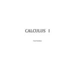 خرید و دانلود نسخه کامل کتاب Calculus I