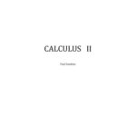 خرید و دانلود نسخه کامل کتاب Calculus II