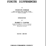 خرید و دانلود نسخه کامل کتاب Calculus of finite differences