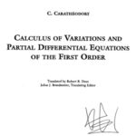خرید و دانلود نسخه کامل کتاب Calculus of variations and partial differential equations of the first order