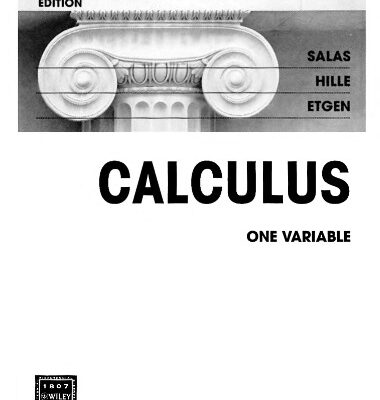خرید و دانلود نسخه کامل کتاب Calculus: one variable
