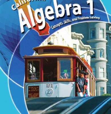 خرید و دانلود نسخه کامل کتاب California algebra 1: concepts, skills, and problem solving