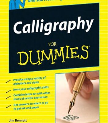 خرید و دانلود نسخه کامل کتاب Calligraphy For Dummies