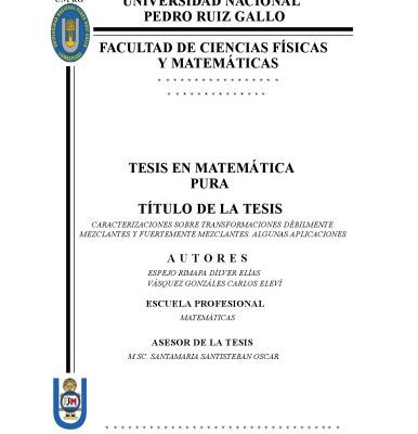خرید و دانلود نسخه کامل کتاب Caracterizaciones sobre transformaciones debilmente mezclantes y fuertemente mezclantes. Algunas aplicaciones [thesis]