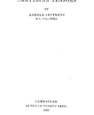 خرید و دانلود نسخه کامل کتاب Cartesian Tensors