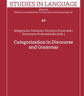 خرید و دانلود نسخه کامل کتاب Categorization in Discourse and Grammar