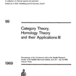 خرید و دانلود نسخه کامل کتاب Category Theory, Homology Theory, and Their Applications III