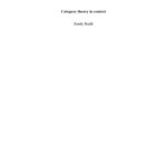 خرید و دانلود نسخه کامل کتاب Category theory in context