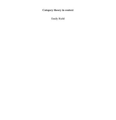 خرید و دانلود نسخه کامل کتاب Category theory in context