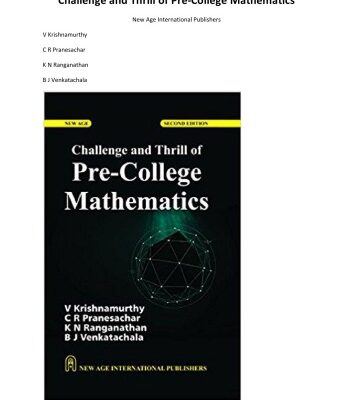 خرید و دانلود نسخه کامل کتاب Challenge and Thrill of Pre-College Mathematics
