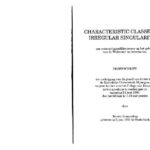 خرید و دانلود نسخه کامل کتاب Characteristic classes for irregular singularities in diff. algebra (phd thesis 1993)