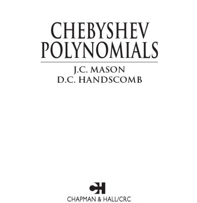 خرید و دانلود نسخه کامل کتاب Chebyshev polynomials