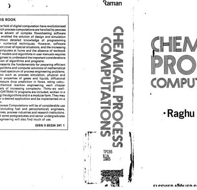 خرید و دانلود نسخه کامل کتاب Chemical Process Computations
