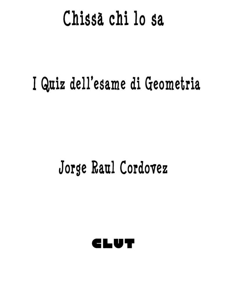 خرید و دانلود نسخه کامل کتاب Chissà chi lo sa