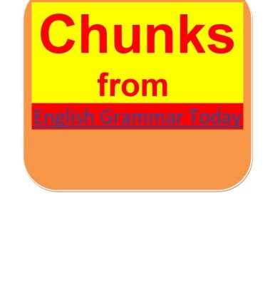 خرید و دانلود نسخه کامل کتاب Chunks from English Grammar Today