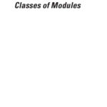 خرید و دانلود نسخه کامل کتاب Classes of modules