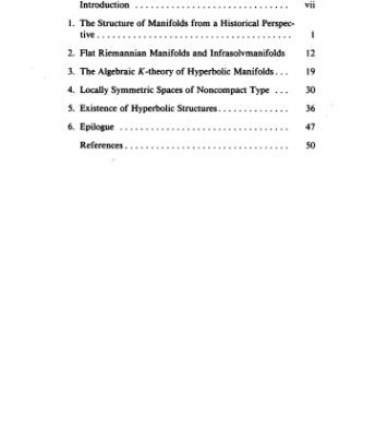 خرید و دانلود نسخه کامل کتاب Classical aspherical manifolds