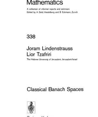 خرید و دانلود نسخه کامل کتاب Classical Banach Spaces