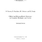 خرید و دانلود نسخه کامل کتاب Clifford and RiemannFinsler Structures in Geometric Mechanics and Gravity