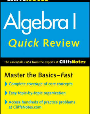 خرید و دانلود نسخه کامل کتاب CliffsNotes Algebra I Quick Review, 2nd Edition