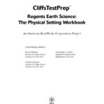 خرید و دانلود نسخه کامل کتاب CliffsTestPrep Regents Earth Science: The Physical Setting Workbook