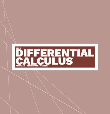 خرید و دانلود نسخه کامل کتاب CLP-1 Differential Calculus