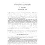 خرید و دانلود نسخه کامل کتاب Coding and Cryptography