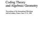 خرید و دانلود نسخه کامل کتاب Coding theory and algebraic geometry