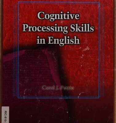 خرید و دانلود نسخه کامل کتاب Cognitive Processing Skills in English
