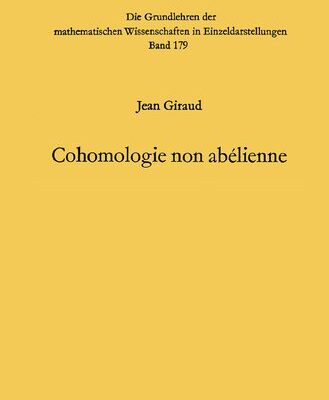 خرید و دانلود نسخه کامل کتاب Cohomologie non abélienne