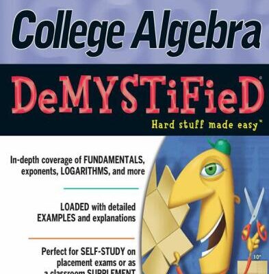 خرید و دانلود نسخه کامل کتاب College Algebra DeMYSTiFieD