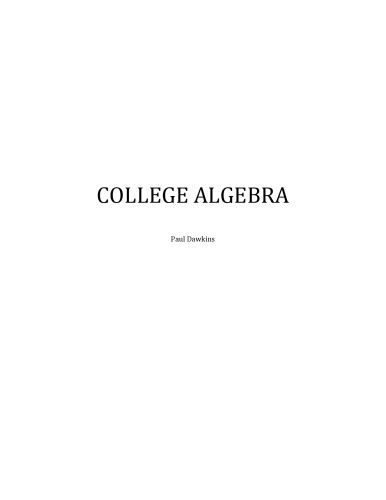 خرید و دانلود نسخه کامل کتاب College Algebra_68973a5a46b03.jpeg خرید و دانلود نسخه کامل کتاب College Algebra