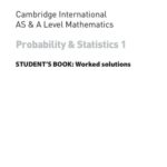 خرید و دانلود نسخه کامل کتاب Collins Cambridge International AS & A Level Mathematics Probability and Statistics 1 Worked Solutions