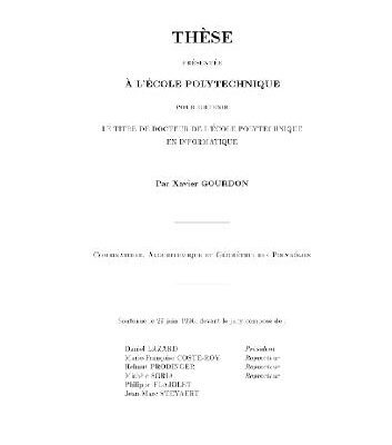خرید و دانلود نسخه کامل کتاب Combinatoire, algorithmique et geometries des polynomes