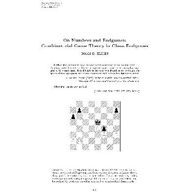 خرید و دانلود نسخه کامل کتاب Combinatorial game Theory in Chess Endgames