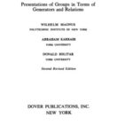 خرید و دانلود نسخه کامل کتاب Combinatorial group theory: Presentations of groups in terms of generators and relations